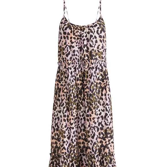 NWT Veronica Beard Ayesha leopard midi dress - Picture 3 of 6